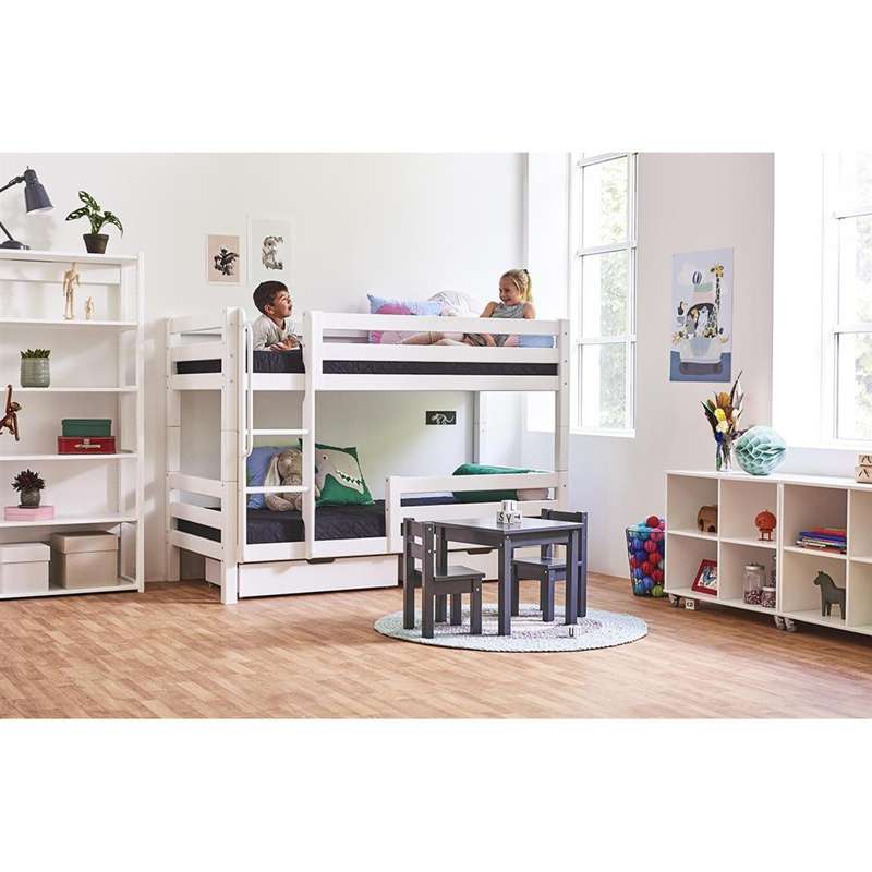 Hoppekids ECO Luxury - Modul til Køjeseng - Fleksibel Indlægsbund - Flere Størrelser - Hvid - Image 4