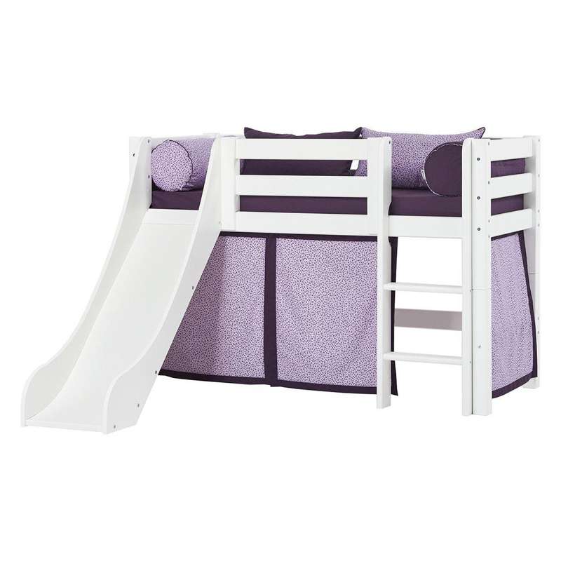 Hoppekids ECO Luxury - Rutsjebane til Halvhøj Seng - Hvid - Image 6