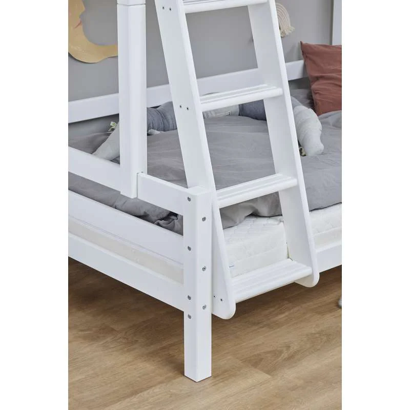 Hoppekids ECO Luxury - Skrå Stige til Køjeseng - Hvid - Image 4