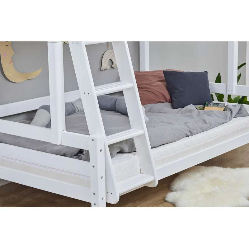 Hoppekids ECO Luxury - Skrå Stige til Køjeseng - Hvid - Image 5