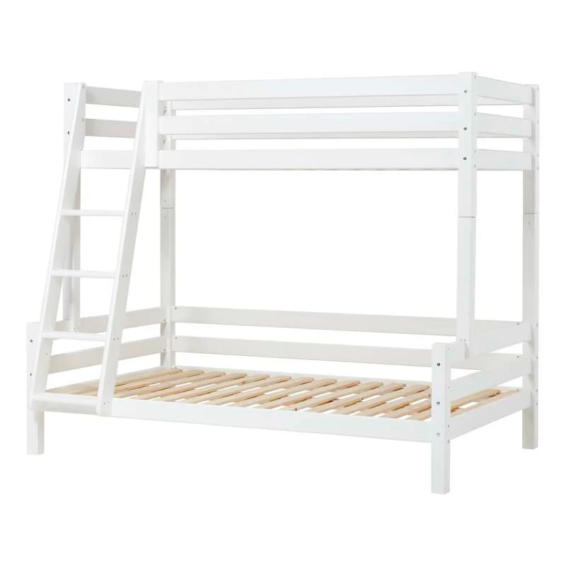 Hoppekids ECO Luxury - Skrå Stige til Køjeseng - Hvid - Image 8