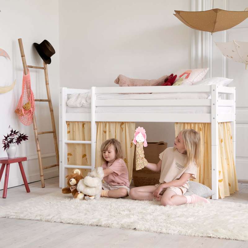 Hoppekids Forhæng til Halvhøj Seng - OLE LUKOIE - Gul - Image 6