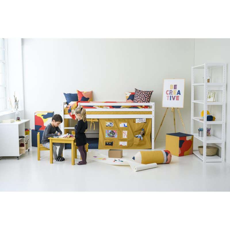 Hoppekids Forhæng til Seng - CREATOR - Flere Størrelser - Autumn Yellow - Image 3