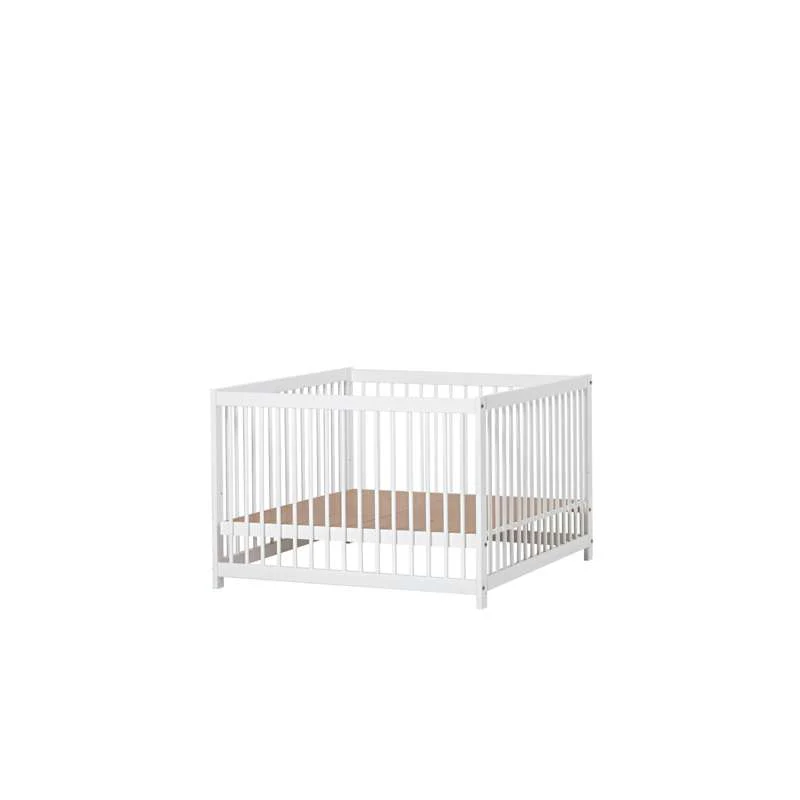Hoppekids IDA-MARIE Kravlegård m. Madras - Hvid - 3x80x86 cm. - Image 4