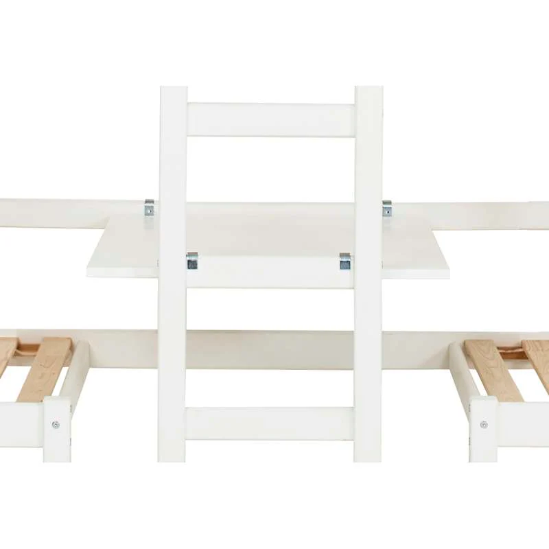 Hoppekids Jumboseng - 90x200 cm. - Hvid - Image 6
