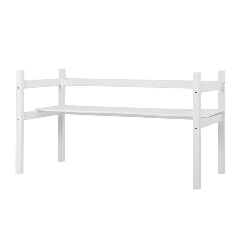 Hoppekids Lang Bordplade til ECO Luxury og ECO Dream Højseng 90x200 cm. - Hvid - Image 8