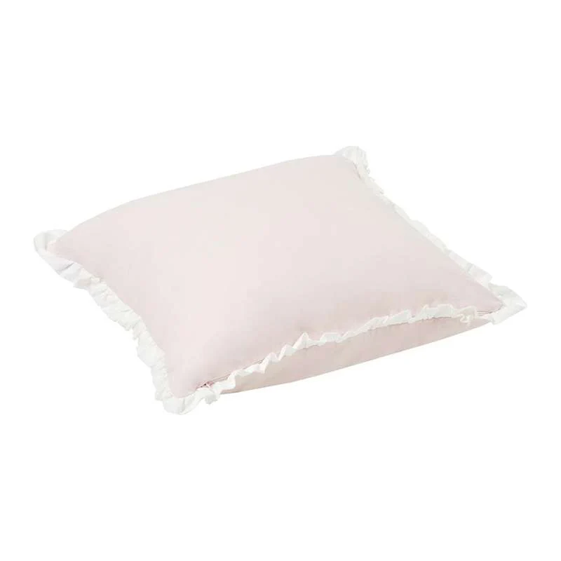 Hoppekids Pude m. Flæser - WINTER WONDERLAND - Rosa