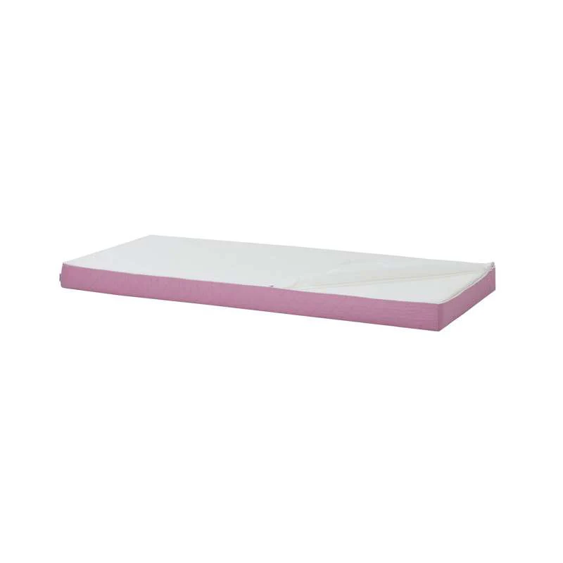 Hoppekids Quiltet Betræk til Madras - 12 cm. - Flere Størrelser - Lys Pink - Image 2