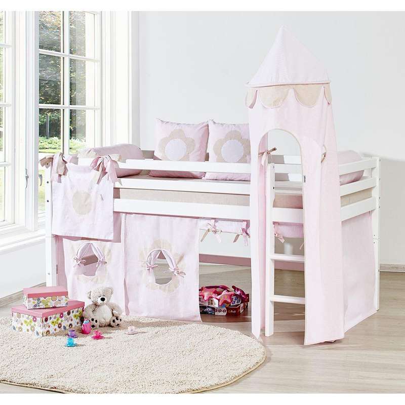 Hoppekids Sengetaske m. Bindebånd - FAIRYTALE FLOWER - Image 3