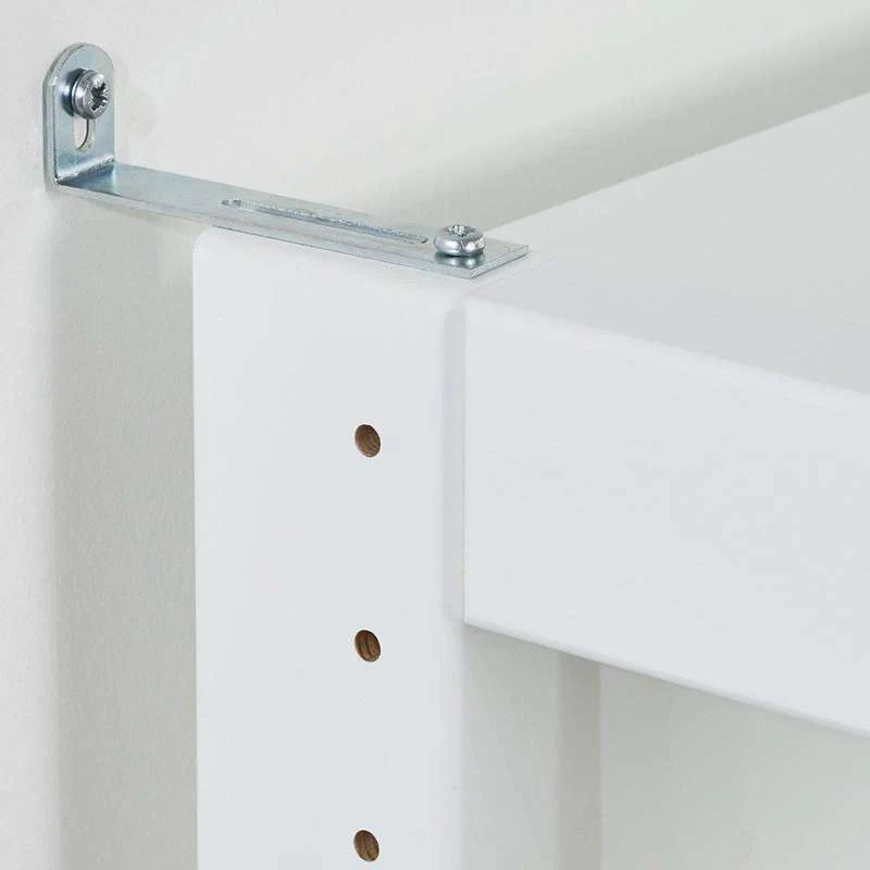 Hoppekids STOREY - Reol - 3 Sektioner m. 14 Hylder og Skriveplade - 80 cm. - Hvid - Image 11