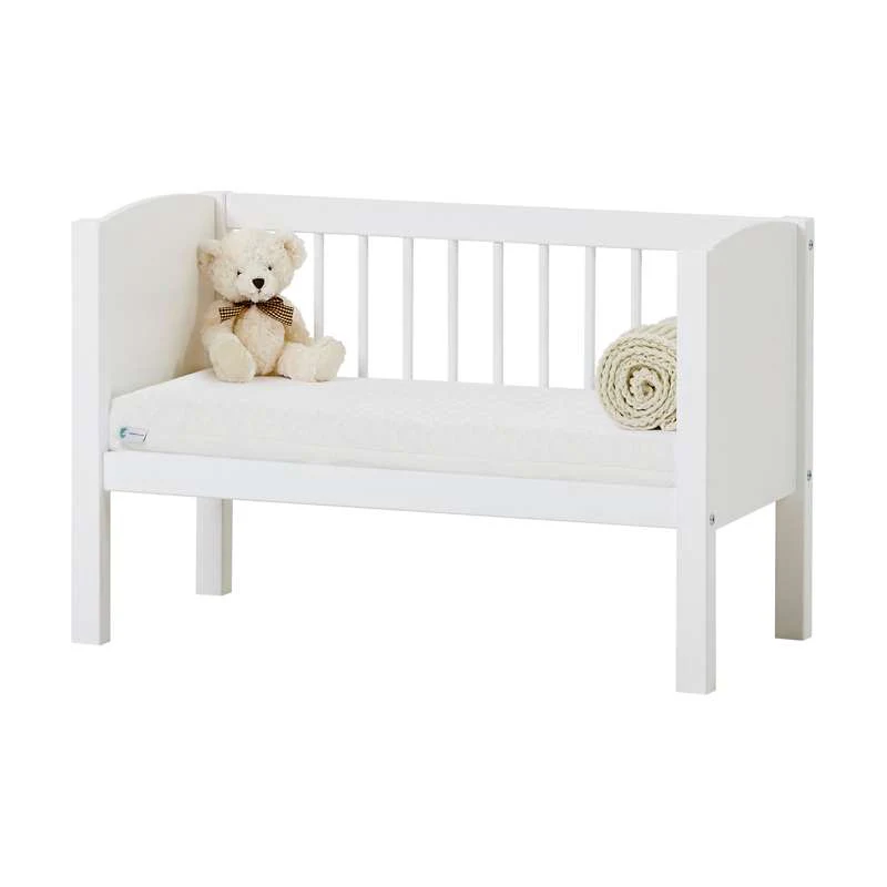 Hoppekids Vugge m. ECO Dream Madras - 40x80 cm. - Hvid - Image 4