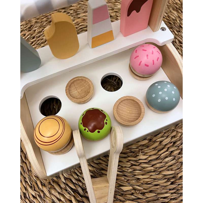 Kid'oh Isbutik med tilbehør i træ - FSC - Image 4