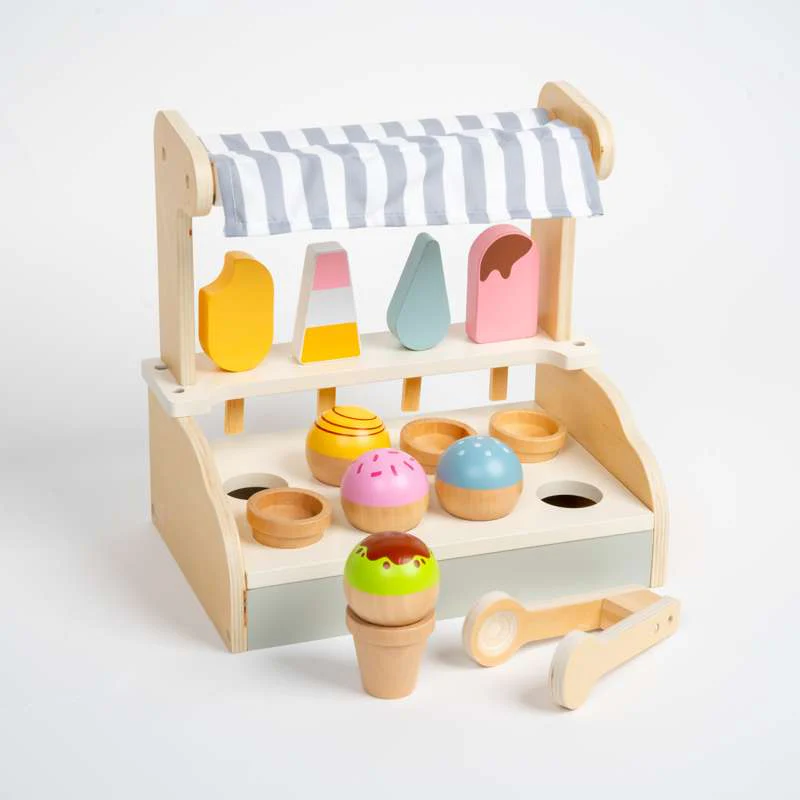 Kid'oh Isbutik med tilbehør i træ - FSC - Image 8