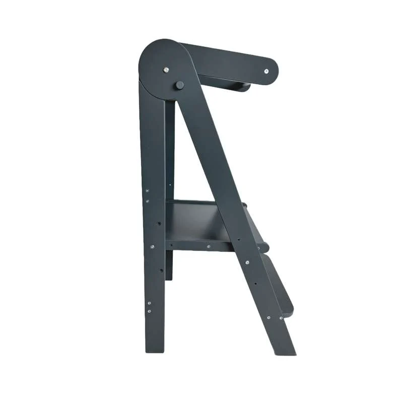 Kid'oh Learning tower - Foldable - Wood - Grå  - Image 5