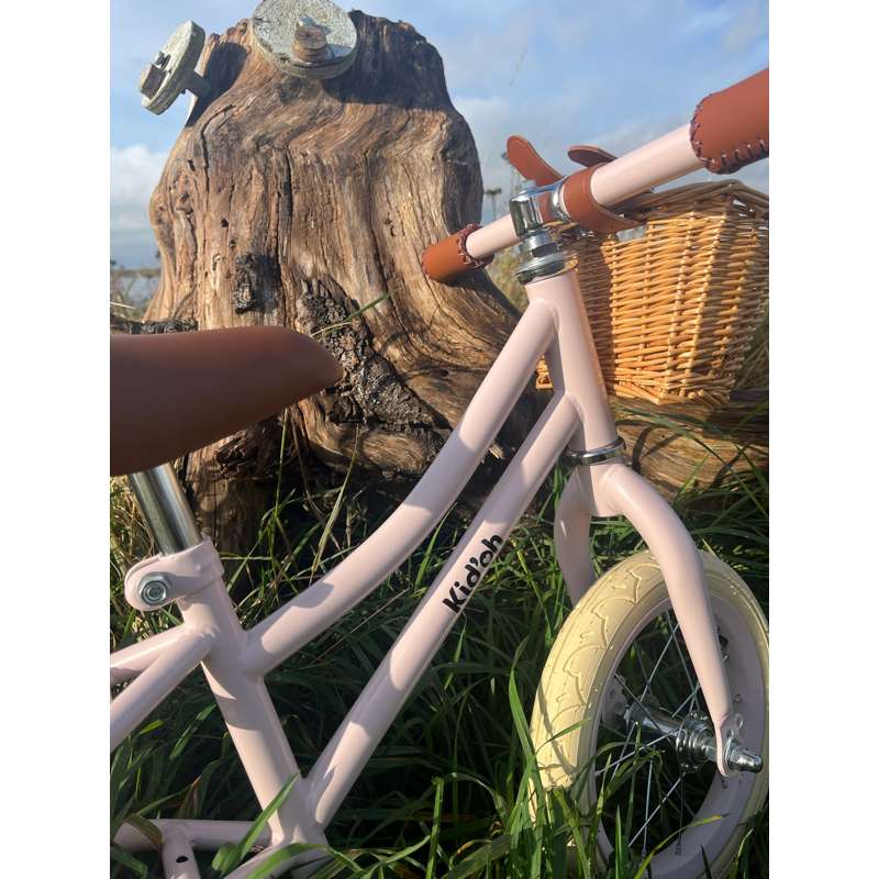 {{3c27b2b2dea475fd0b559f564e86d6e25}} Onion bike with bicycle basket - Pale Rose  - Image 3