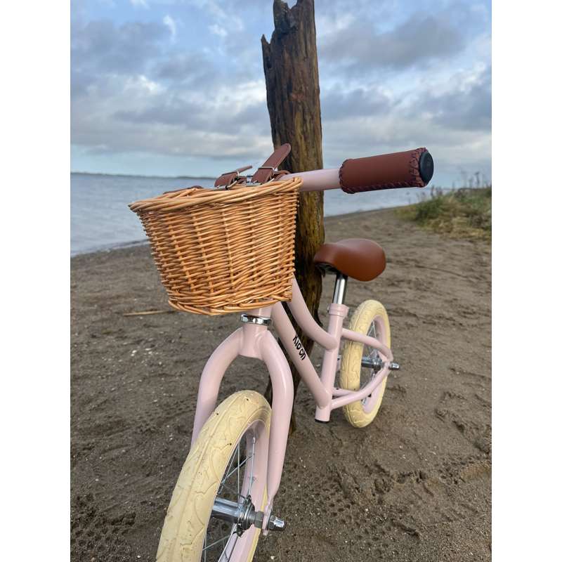 {{3c27b2b2dea475fd0b559f564e86d6e25}} Onion bike with bicycle basket - Pale Rose  - Image 6