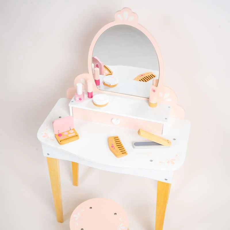 Kid'oh Sminkebord m. Taburet og Tilbehør - FSC - Image 3
