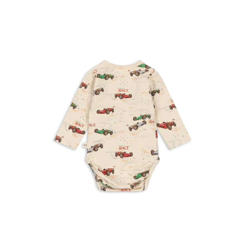 Konges Sløjd Basic Long Sleeve Body - Newborn - GOTS - Grand Prix  - Image 2