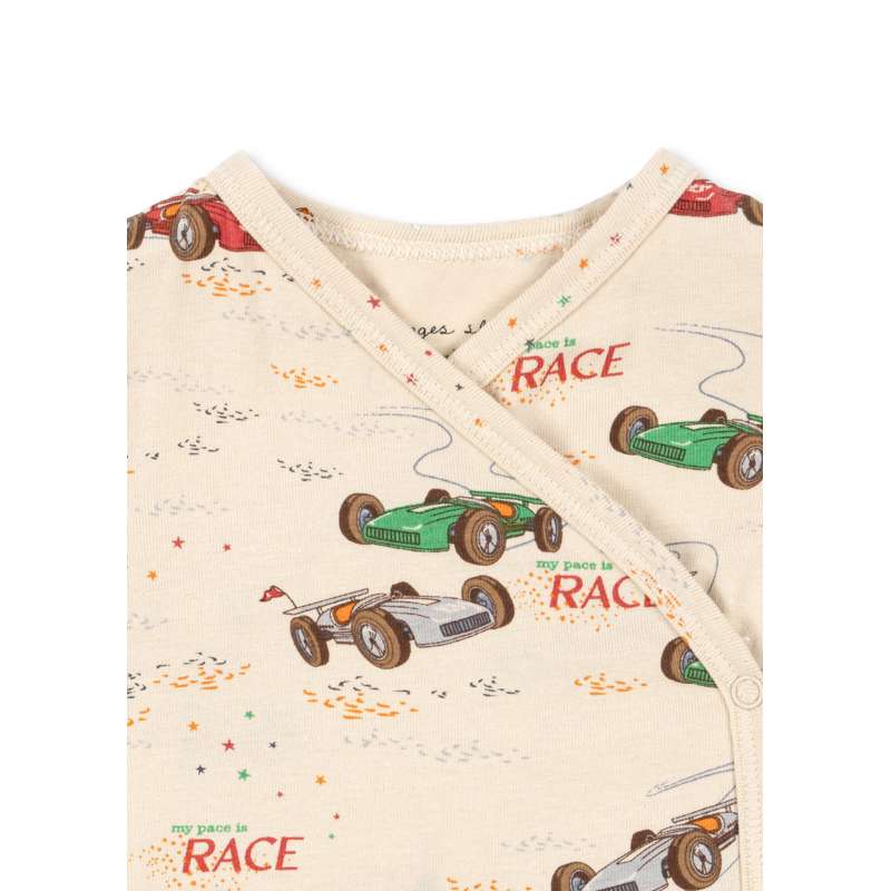 Konges Sløjd Basic Long Sleeve Body - Newborn - GOTS - Grand Prix  - Image 3