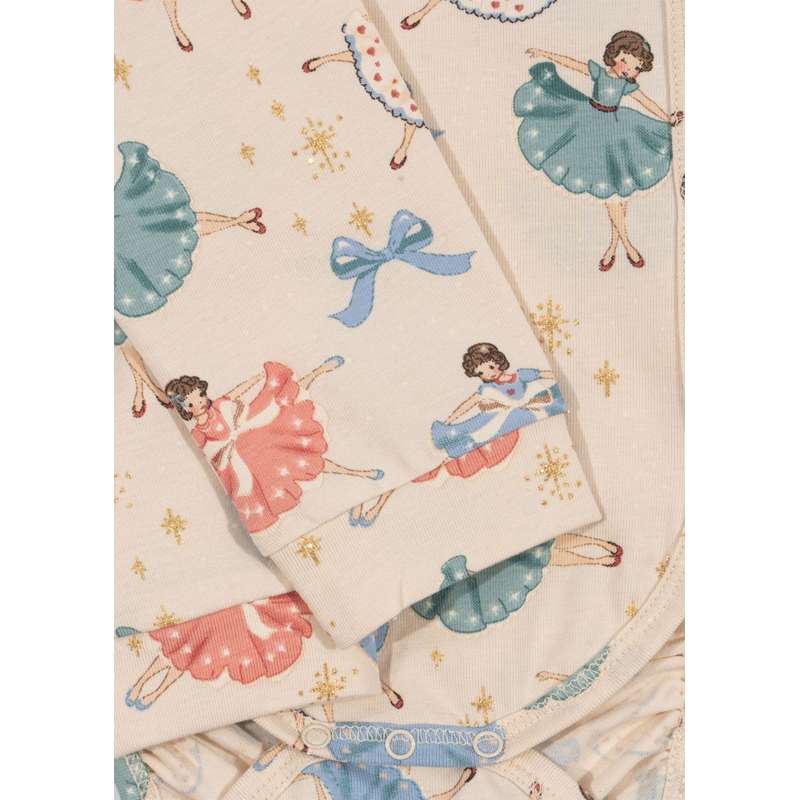Konges Sløjd Basic Newborn Set - GOTS - Bow Ballerina  - Image 4