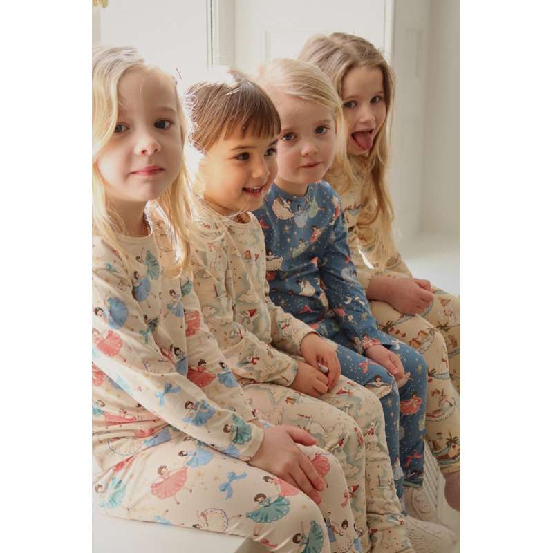 Konges Sløjd Basic Top/Pants Set - GOTS - Sugar Pie  - Image 4