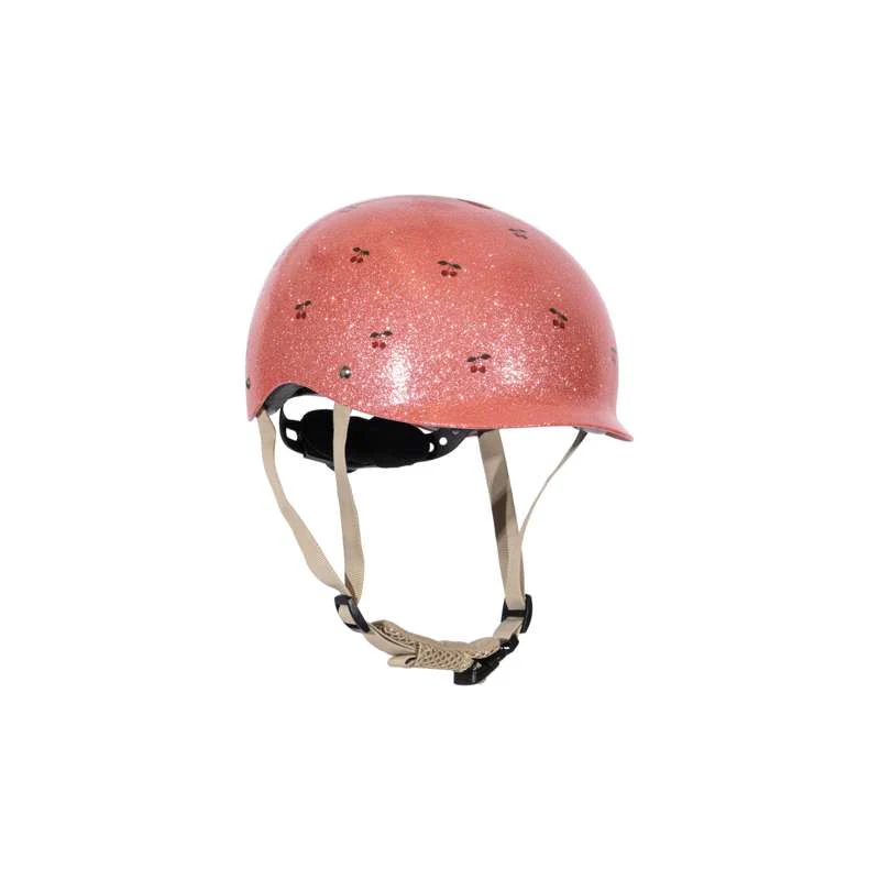 Konges Sløjd Bicycle helmet - Glitter - Cherry - Glitter 