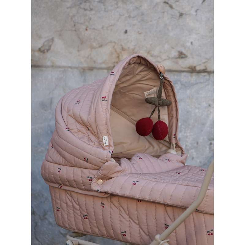 Konges Sløjd Doll Stroller - CHERRY BLUSH - Image 3