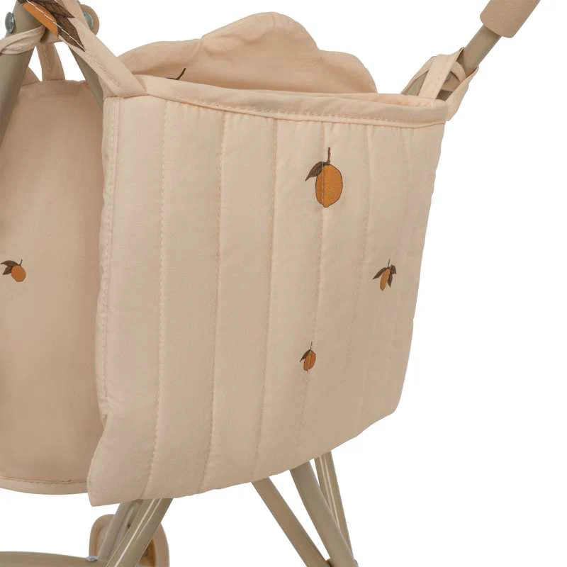 Konges Sløjd Doll Stroller - LEMON - Image 3
