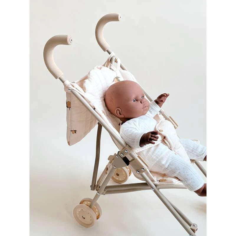 Konges Sløjd Doll Stroller - LEMON - Image 4
