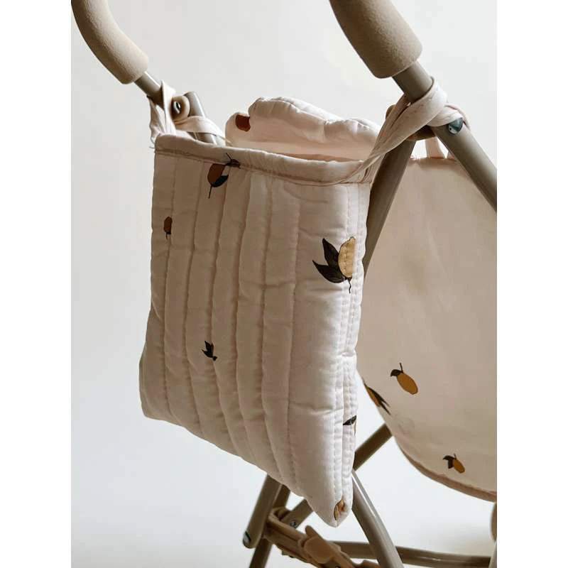 Konges Sløjd Doll Stroller - LEMON - Image 6