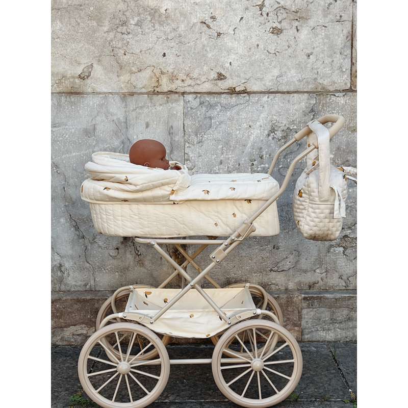 Konges Sløjd Doll Stroller - LEMON - Image 5