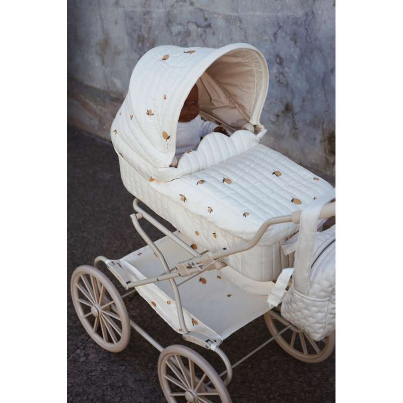 Konges Sløjd Doll Stroller - LEMON - Image 7