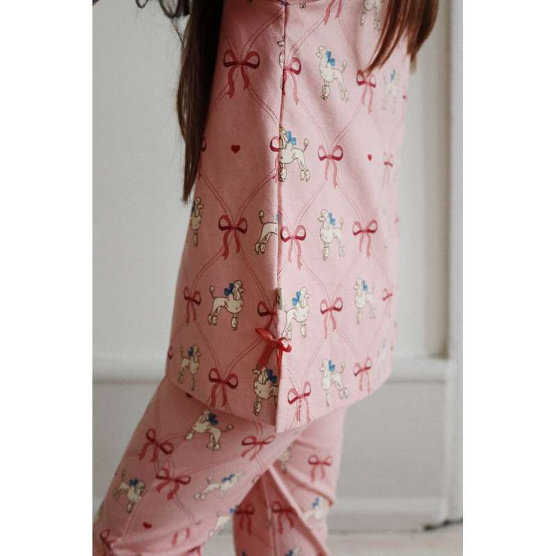 Konges Sløjd Drey T-Shirt with Slit - GOTS - Poodle  - Image 6