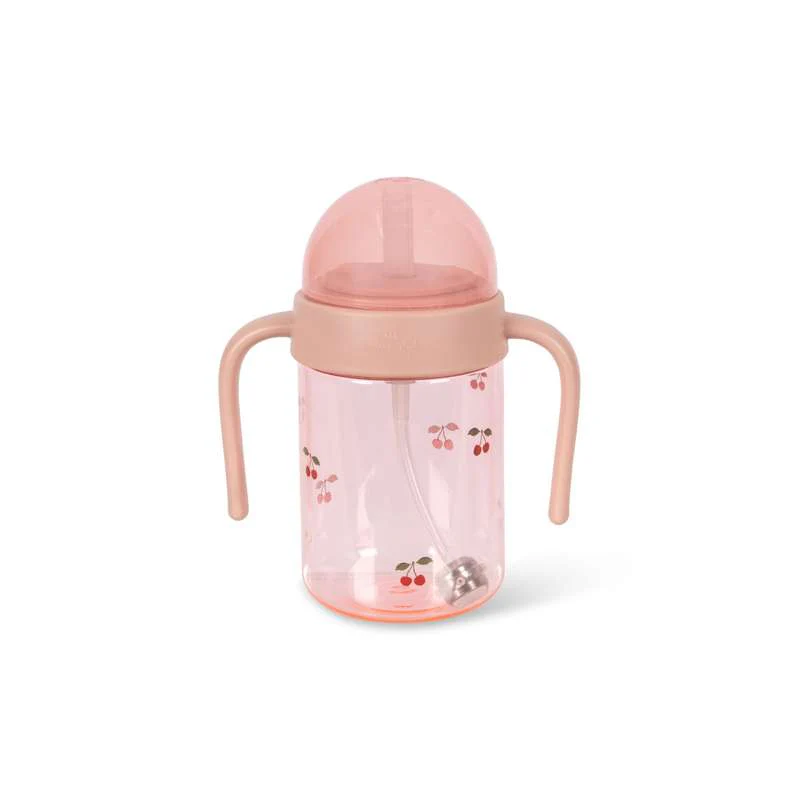 Konges Sløjd Drikkedunk m. Håndtag - Cherry Blush