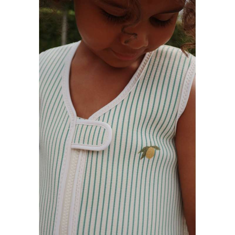 Konges Sløjd Ellis Neoprene Swim Vest - Tea Stripe  - Image 2