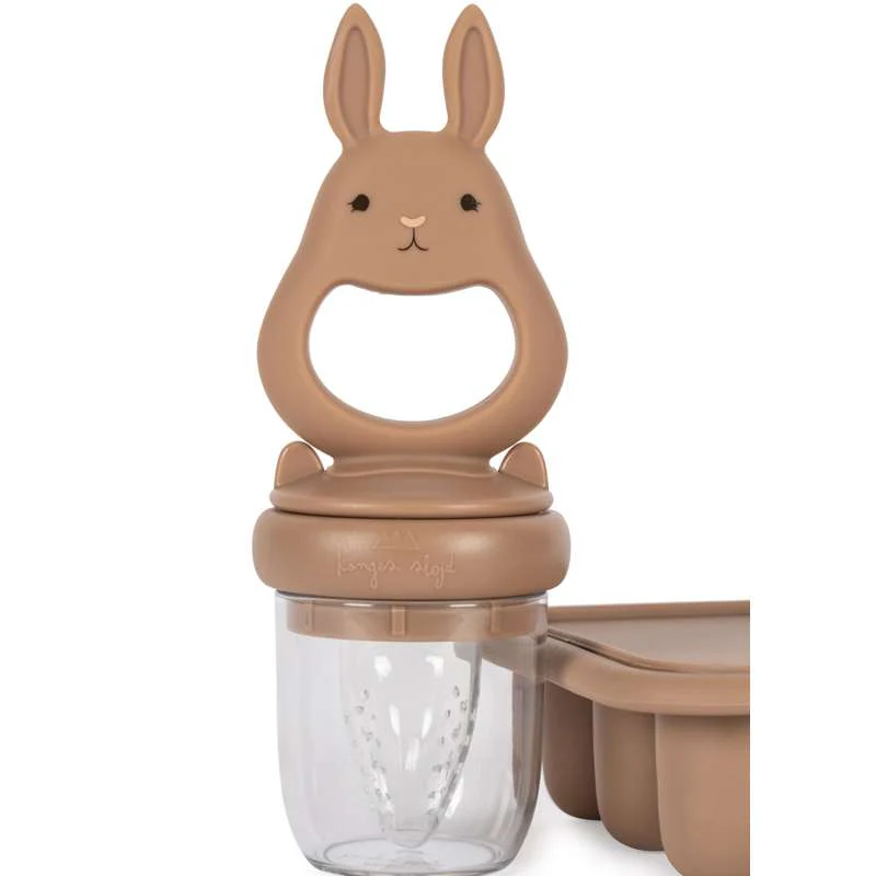 Konges Sløjd Fruit Feeding Set - Blush  - Image 2