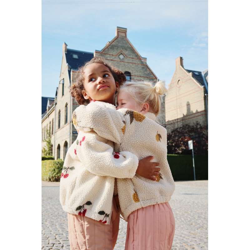 Konges Sløjd Jody Teddy Jacket - Cherry  - Image 6