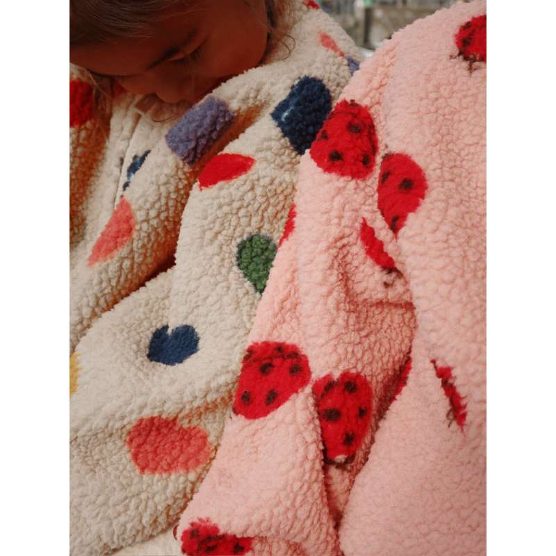 Konges Sløjd Jody Teddy Jacket - GRS - Bon Coeur Coloré 