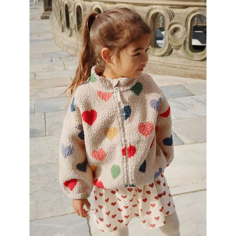 Konges Sløjd Jody Teddy Jacket - GRS - Bon Coeur Coloré  - Image 2