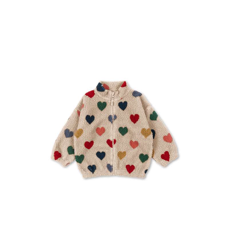 Konges Sløjd Jody Teddy Jacket - GRS - Bon Coeur Coloré  - Image 3