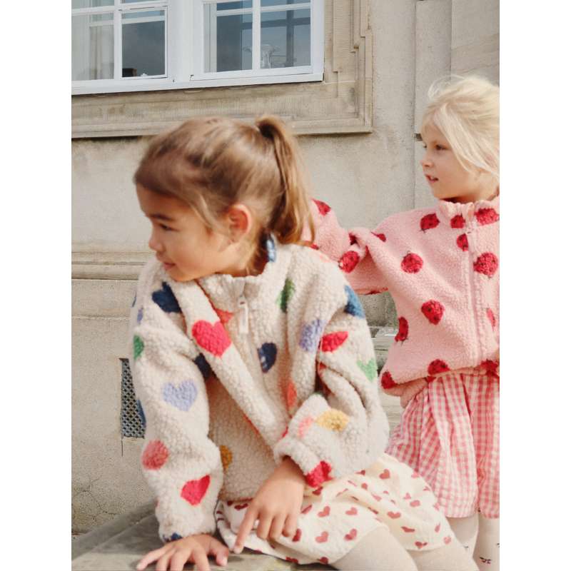 Konges Sløjd Jody Teddy Jacket - GRS - Bon Coeur Coloré  - Image 8