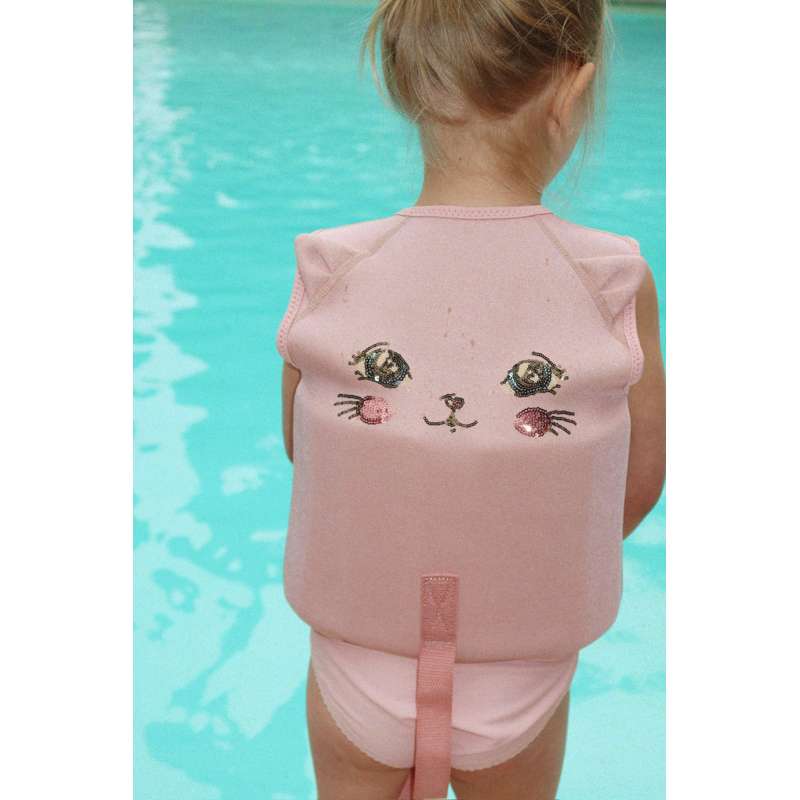 Konges Sløjd Kitty Badevest - Powder Pink - Image 2