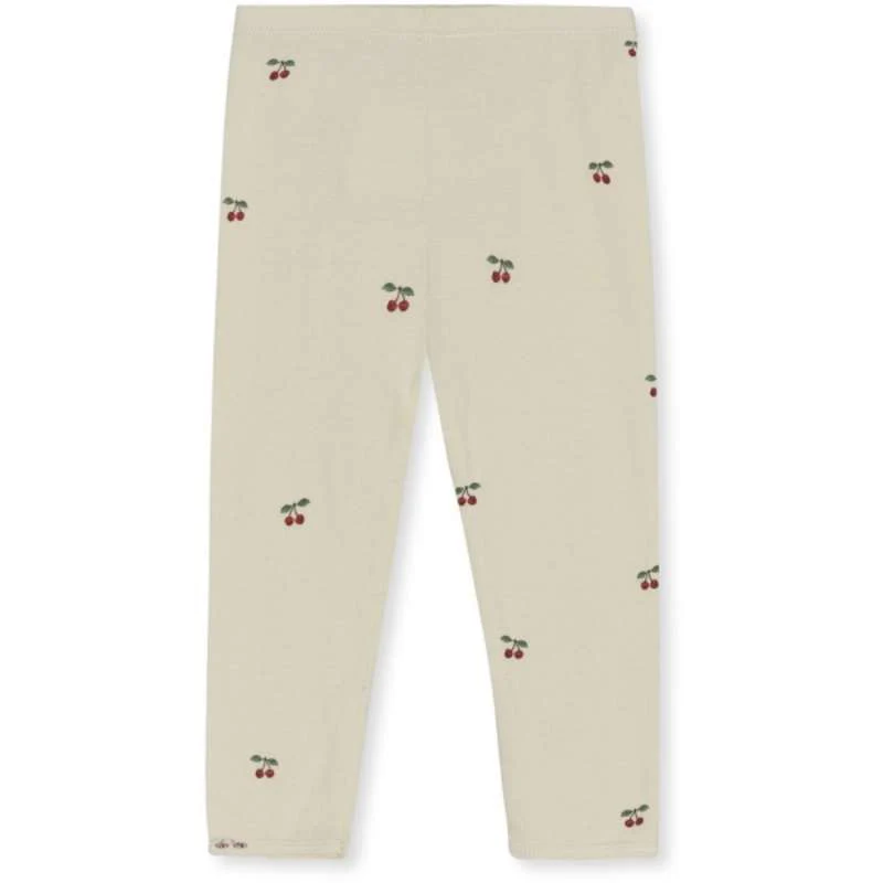 Konges Sløjd Leggings GOTS - CHERRY