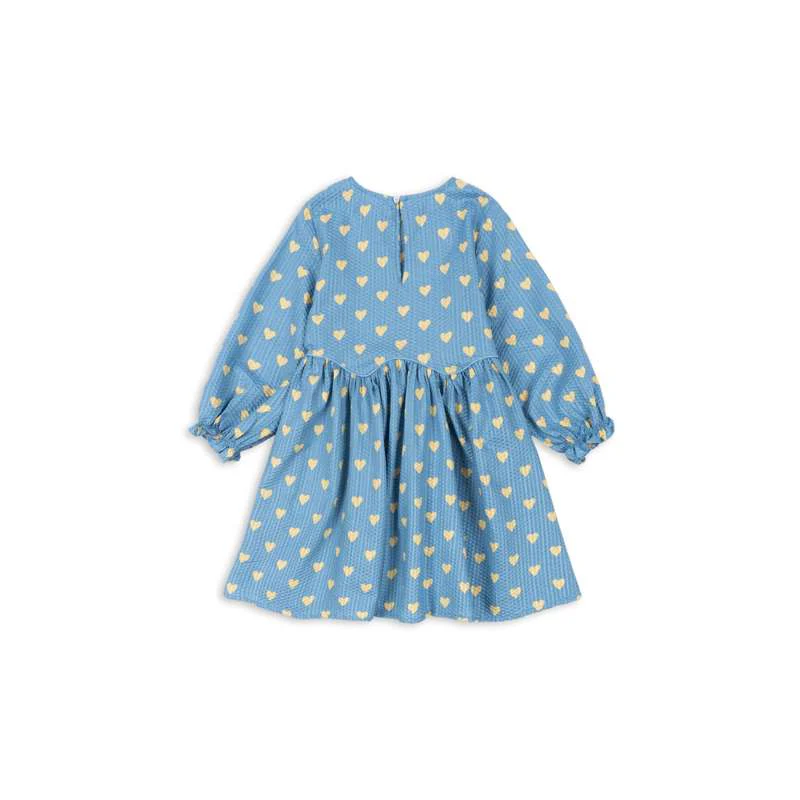 Konges Sløjd Life Dress - GOTS - Aisuru Blue  - Image 12
