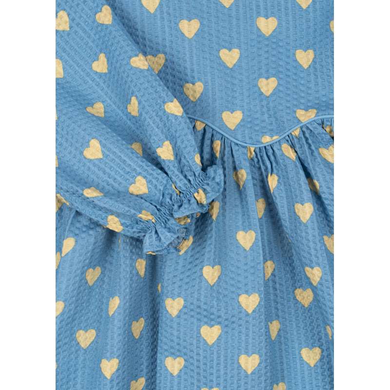 Konges Sløjd Life Dress - GOTS - Aisuru Blue  - Image 3