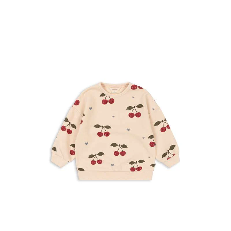 Konges Sløjd Lou Sweatshirt - OCS - Cherry Bestie 