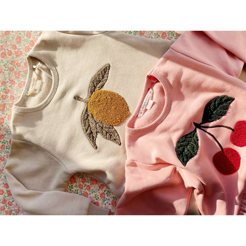 Konges Sløjd Lou Terry Sweatshirt - OCS - Oxford Tan  - Image 5