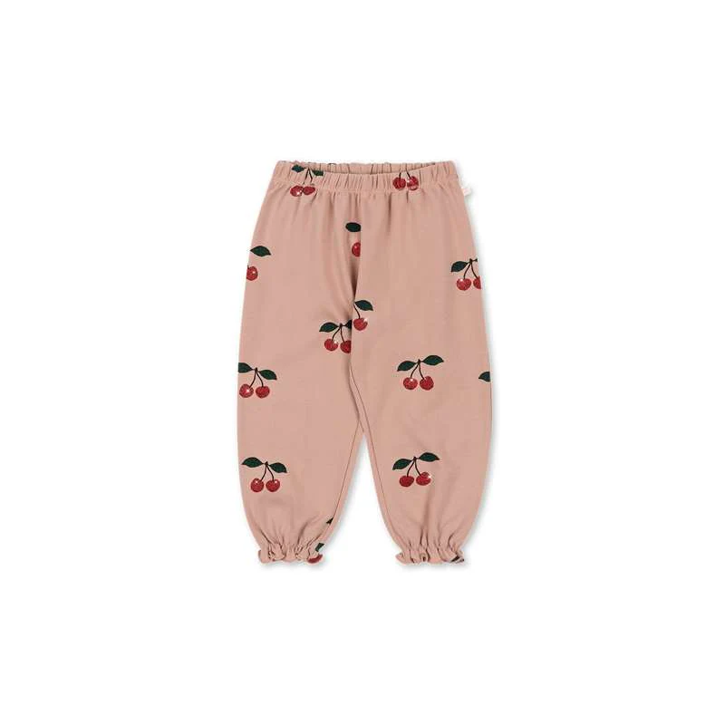 Konges Sløjd Malli Cherry Glitter Pants - GOTS - Ma Grande Cerise Glitter Mellow 