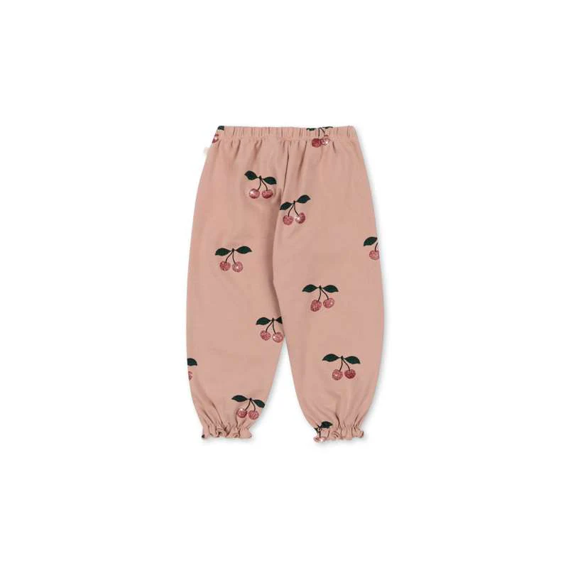 Konges Sløjd Malli Cherry Glitter Pants - GOTS - Ma Grande Cerise Glitter Mellow  - Image 2