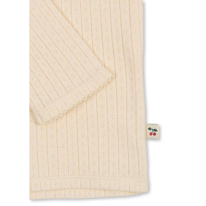 Konges Sløjd Minnie Blouse - GOTS - Buttercream  - Image 6